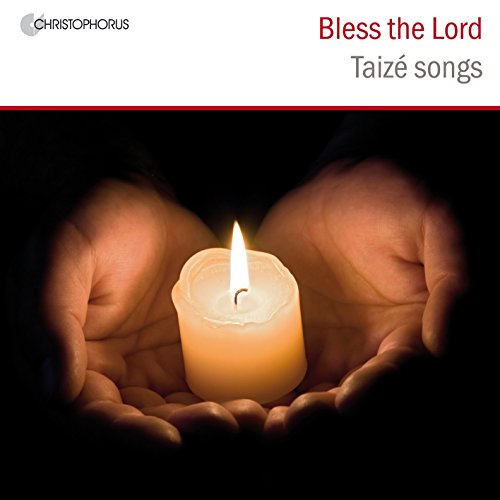 "CD cover with hands holding a lit candle, white banner with red text."
