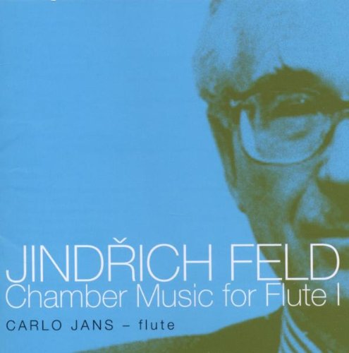 "CD cover with a monochrome portrait and white text on a blue background."