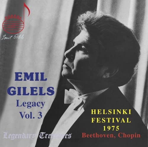 Gilels - Emil Gilels Legacy Vol. 3: Live, Helsinki Festival, August 24, 1975 [CD]