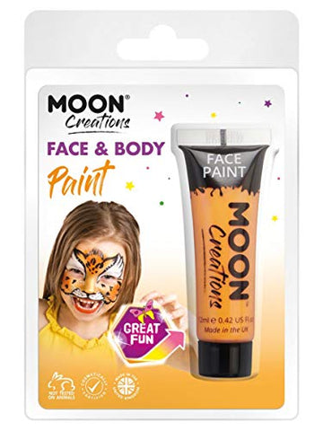 Moon Creations Face & Body Paint Orange