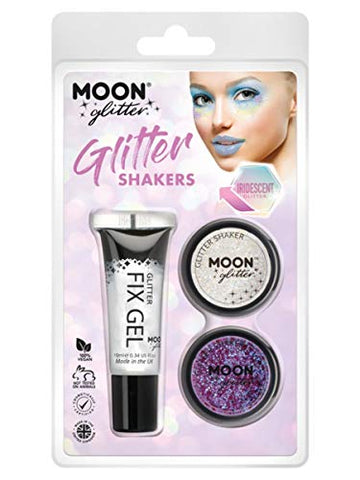 Moon Glitter Iridescent Glitter Shakers - Adult Unisex
