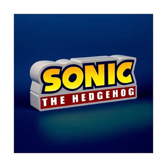 Sonic The Hedgehog Logo Light, USB or Battery Powered Mood Light, Officially Licensed Sonic The Hedgehog Merchandise