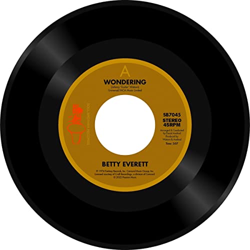 Betty Everett - Wondering / Try It, You'll Like It [7"] [VINYL]
