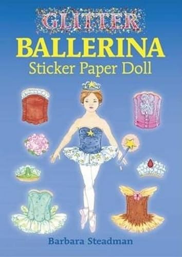 Glitter Ballerina Sticker Paper Doll (Little Activity Books)