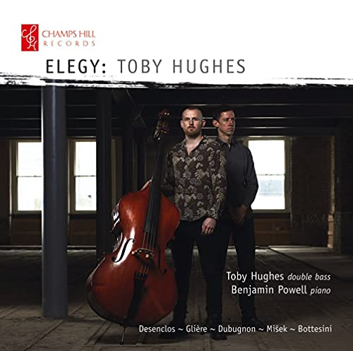 CD cover featuring two men, one holding a double bass, in an industrial space.