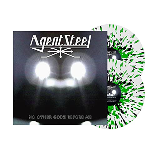 Agent Steel - No Other Godz Before Me (Green/Black/White Splatter Vinyl) [VINYL]