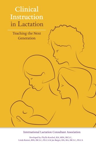 The image is a book cover featuring a simple line drawing of a mother breastfeeding a baby. The alt text for this image is: "Yellow book cover with line drawing of mother nursing baby."