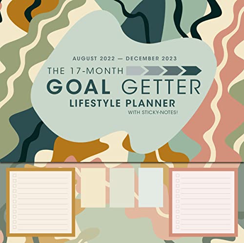 Goal Getter August 2022-December 2023 17-Month Planner (STICKY NOTE PLANNER)