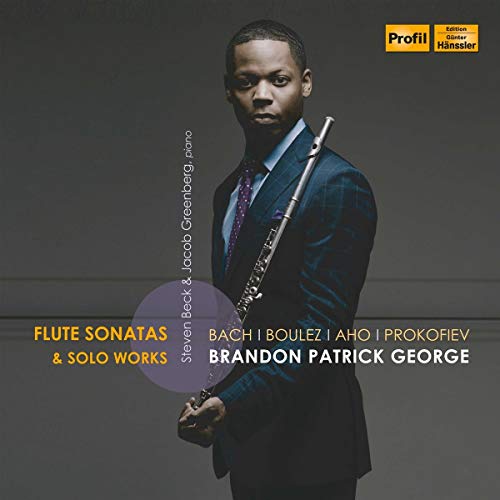 George/greenberg/beck - Flute Sonatas & Solo Works: Brandon Patrick George [CD]