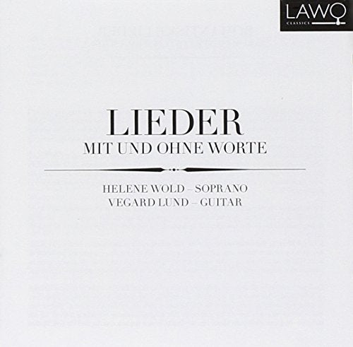 "Album cover with white background, black text, and 'LAWQ' logo in the top-right corner."