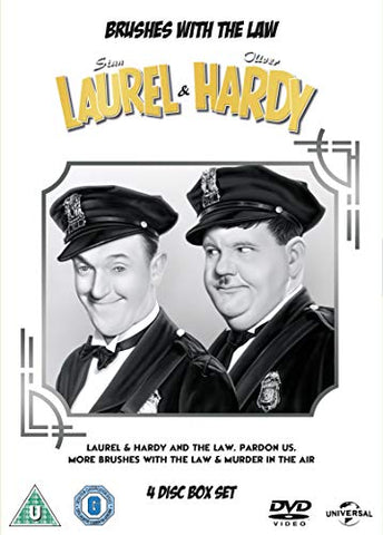 Laurel and Hardy: Brushes with the Law [DVD] [2018]