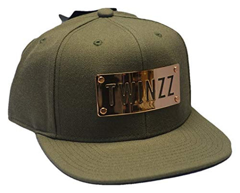 Twinzz Williamsburg Plated Snapback Cap Khaki