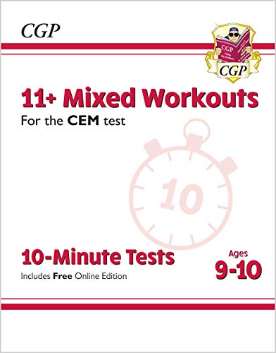 11+ CEM 10-Minute Tests: Mixed Workouts - Ages 9-10 (with Online Edition): perfect preparation for the eleven plus (CGP 11+ CEM)