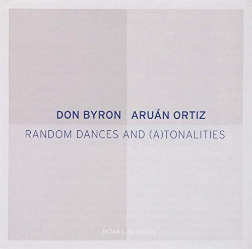 A grey album cover with blue text and a white border.