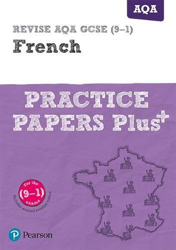 "Cover of a French practice exam booklet with a map of France."