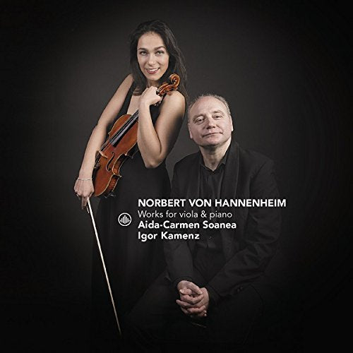 CD cover featuring a woman holding a viola and a man beside her.