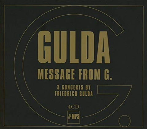 Friedrich Gulda - MESSAGE FROM G. [CD]