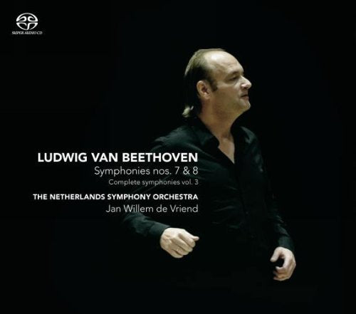 CD album cover featuring conductor Jan Willem de Vriend against a black background.