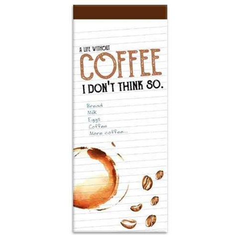 Coffee Shopping List