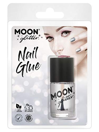 Moon Glitter Nail Glue Clear