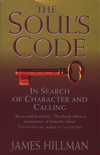 "The Soul's Code" book cover featuring a red skeleton key on a brown gradient background.