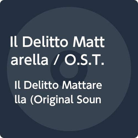 Various - Il Delitto Mattarella [CD]