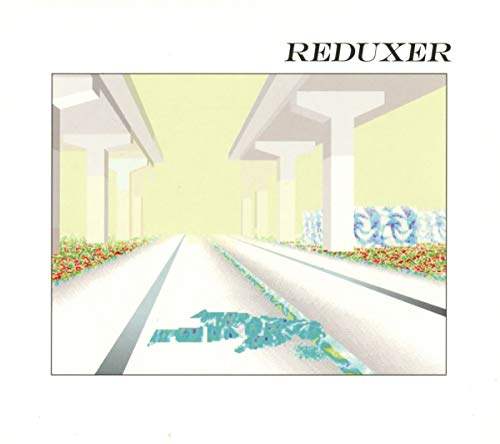 An audio CD cover with an abstract, futuristic illustration and the text "REDUXER".