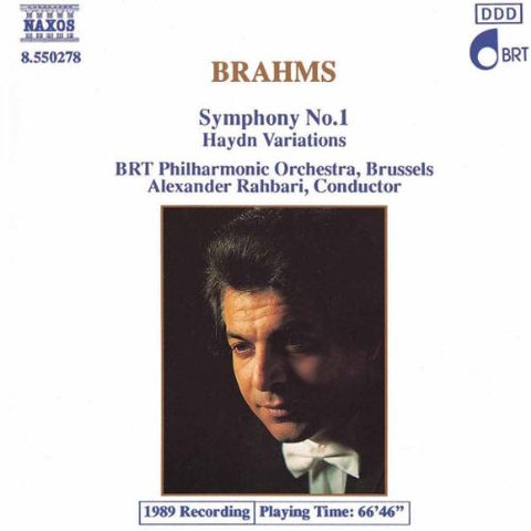 Brt Por - Brahms: Symphony No.1 [Alexander Rahbari] [Naxos: 8.550278] [CD]