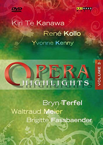 Opera Highlights Vol. IIi [DVD]