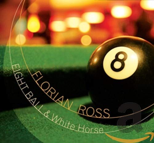 "CD cover featuring a black eight ball on a green pool table."
