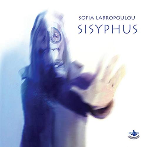 A CD cover featuring a blurred figure with a clock face on its head.