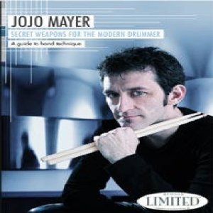 DVD cover featuring Jojo Mayer holding drumsticks, with drums in the background.