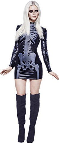 Fever Miss Whiplash Skeleton Costume - Ladies