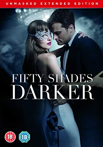 DVD cover featuring a man and woman embracing, with a masked woman.