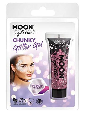 Moon Glitter Classic Chunky Glitter Gel Pink