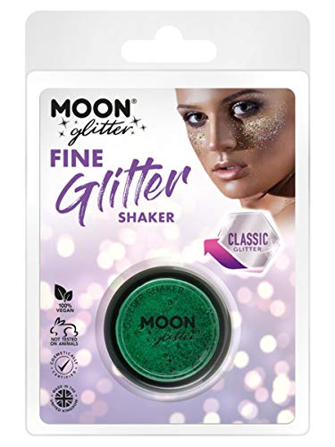Moon Glitter Classic Fine Glitter Shakers Green
