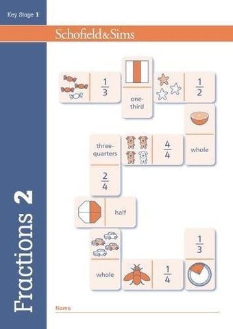 Fractions, Decimals and Percentages Book 2: Year 2, Ages 6-7