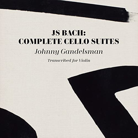 Johnny Gandelsman - J.S. Bach: Complete Cello Suites (Transcribed For Violin)(2cd) [CD]