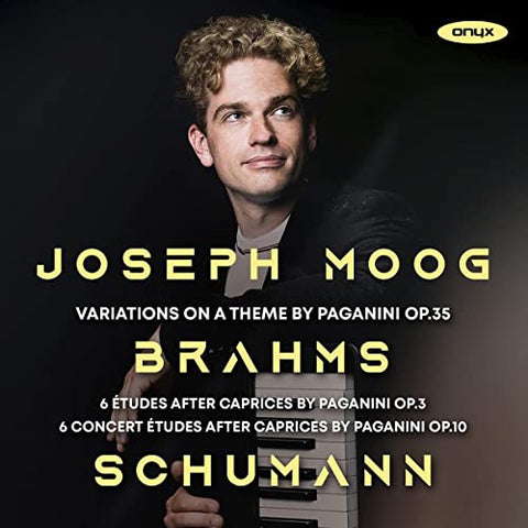 Joseph Moog - Brahms: Variations On A Theme By Paganini, Op. 35/... [CD]