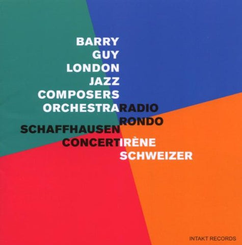 Guy Barry Irene Schweizer - Schaffhausen Concert/Radio Rondo [CD]