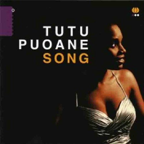 Album cover with a woman in a silver dress and the title "Tutu Puoane Song".