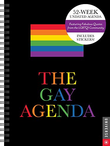 Gay Agenda 2020 Undated Agenda