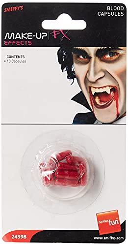 Smiffys Make-Up FX, Powder Blood Capsules