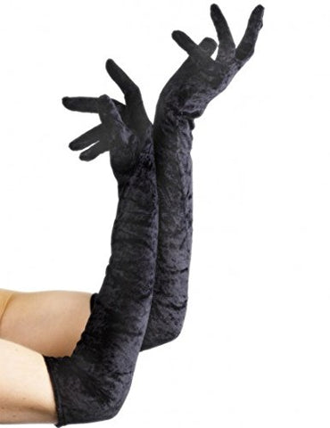 Black Halloween gloves