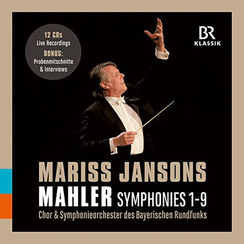 Symphonieorchester Des Bayeris - Mariss Jansons conducts Gustav Mahler: Symphonies Nos. 1 - 9 [CD]