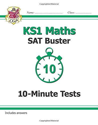 The image shows a white book cover with a green stopwatch and text.
