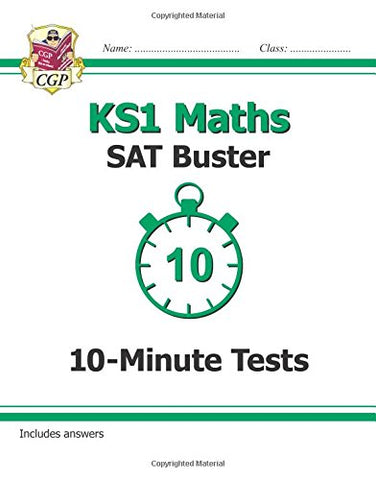 CGP Books - New KS1 Maths SAT Buster: 10-Minute Tests (for tests in 2018 and beyond)