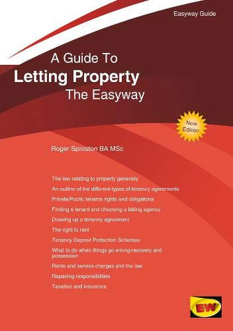 Guide To Letting Property, A: The Easyway (Easyway Guides)