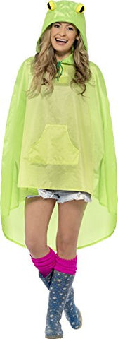 Frog Party Poncho - Adult Unisex