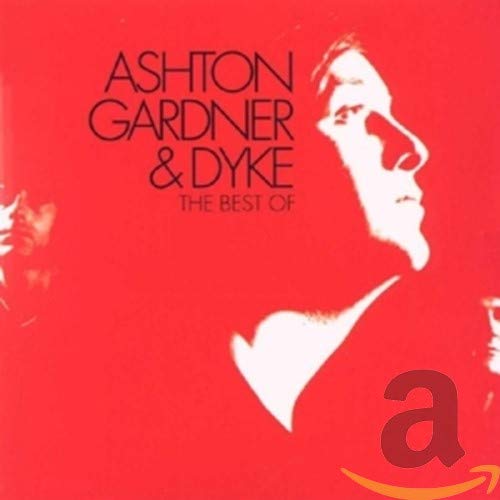Red album cover with white profile portrait and "Ashton Gardner & Dyke" text.